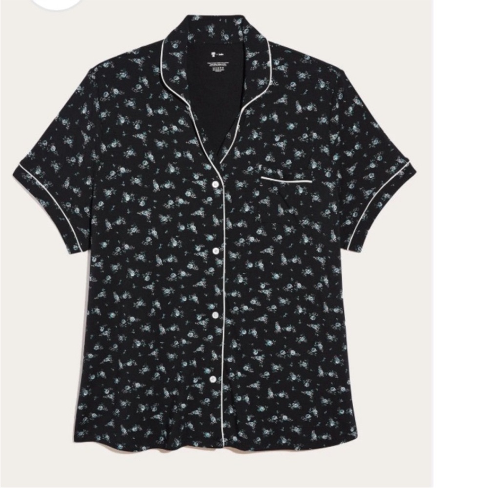 Anna Sui x Knix Boudoir Bouquet Floral Sleep Shirt Top